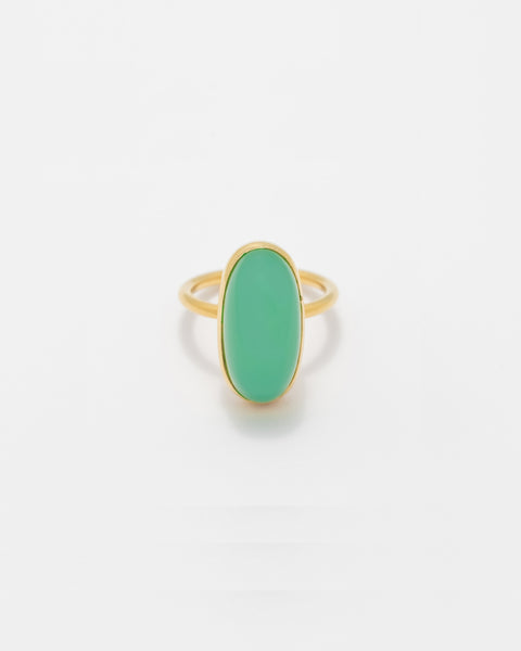 Anel Chrysoprase
