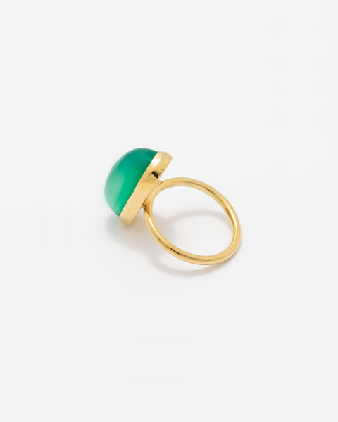 Anel Ágata Verde