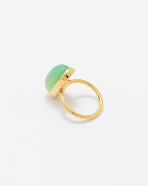 Anel Chrysoprase
