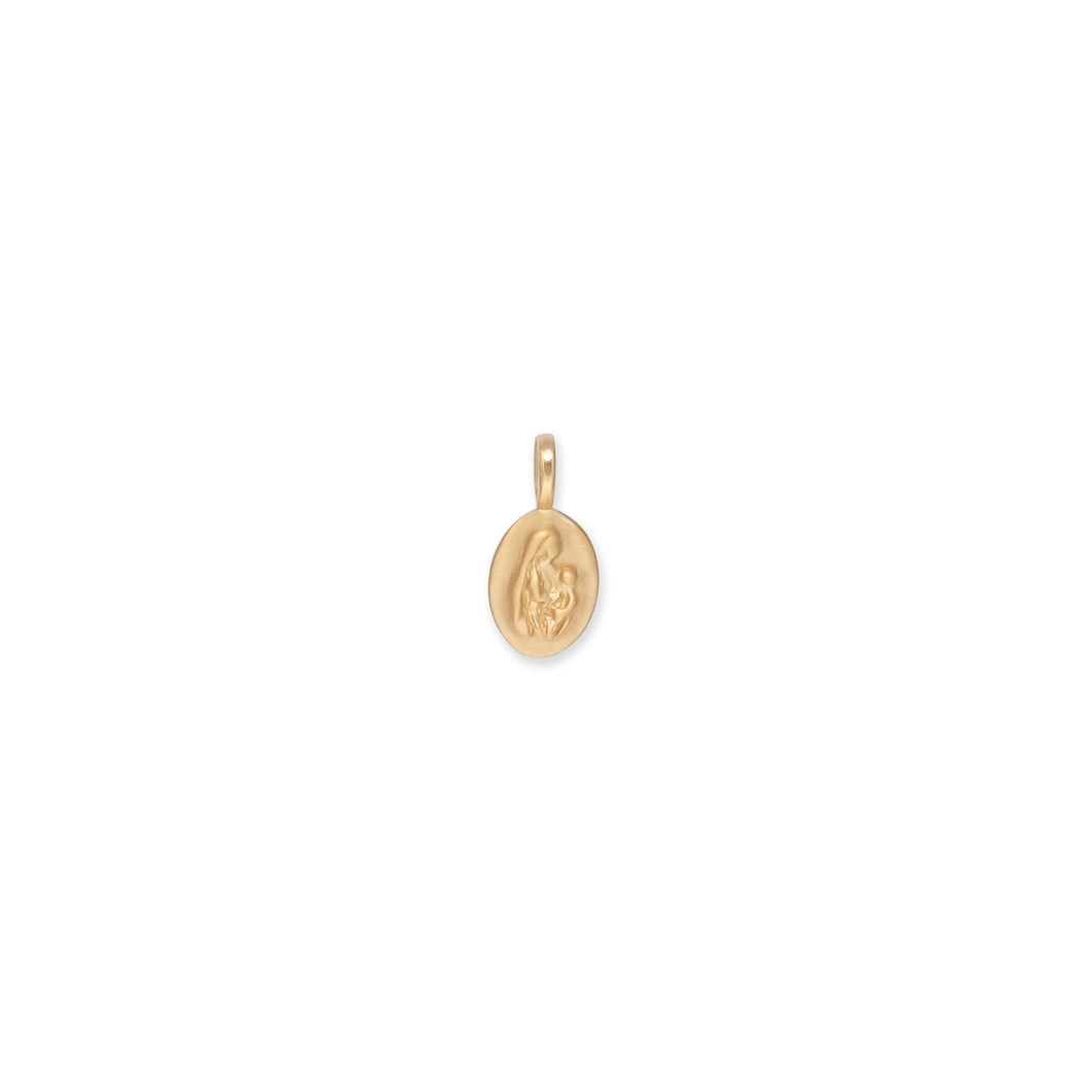 GOLD Pendant Our Lady