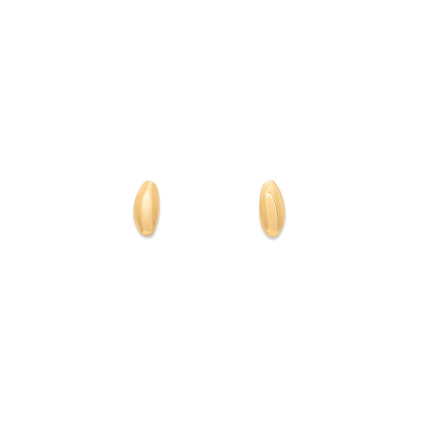 Oval Stone Earrings