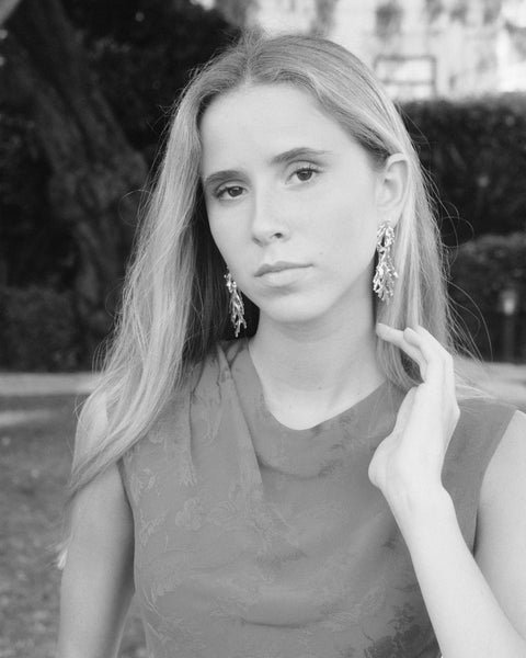 Coral Earrings L