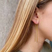 Load image into Gallery viewer, Together Lines Earrings
