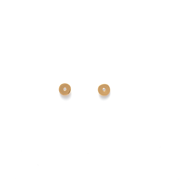 GOLD Dot Earrings