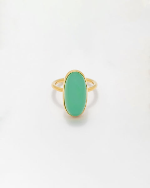 Chrysoprase Ring