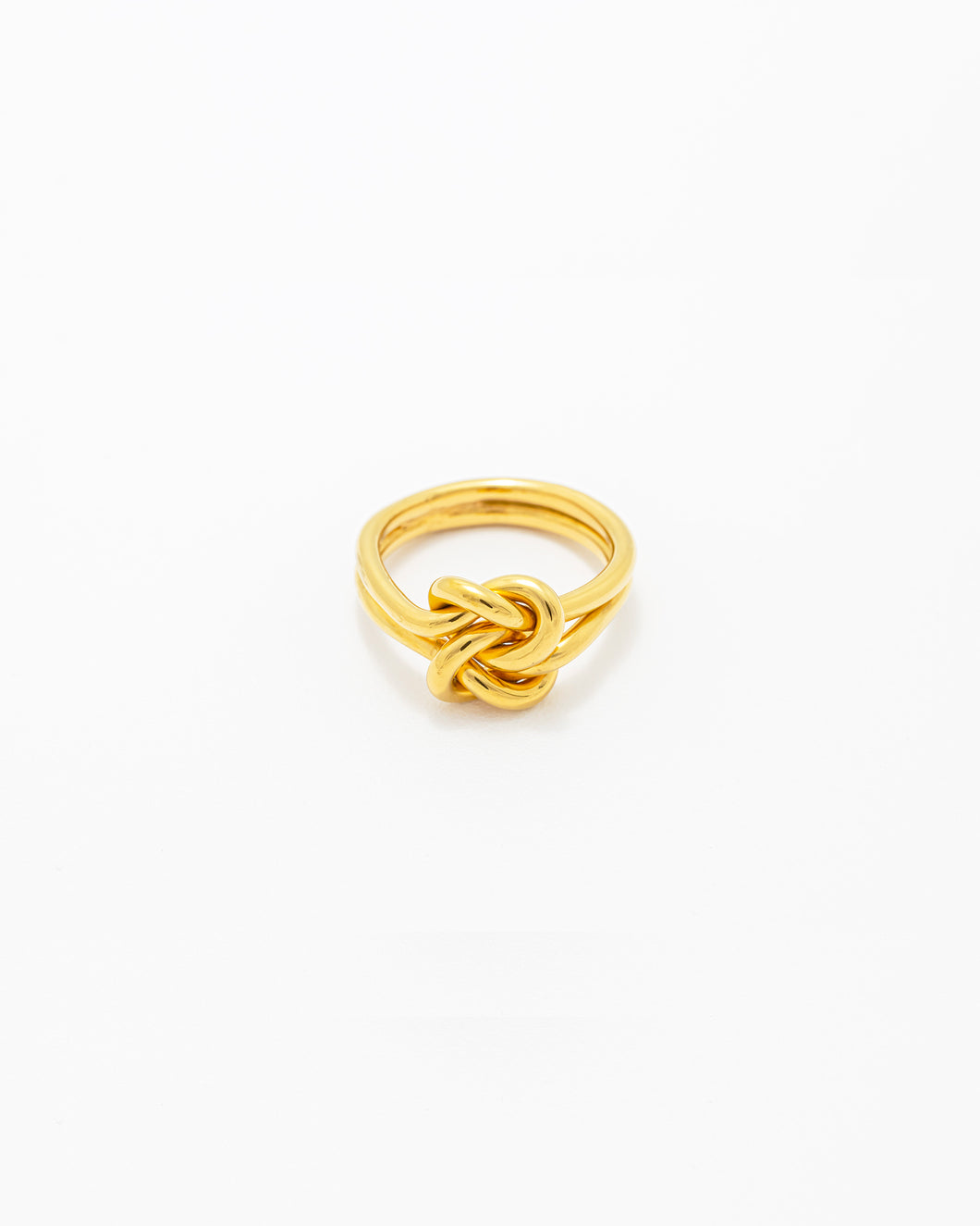 Anillo de doble nudo