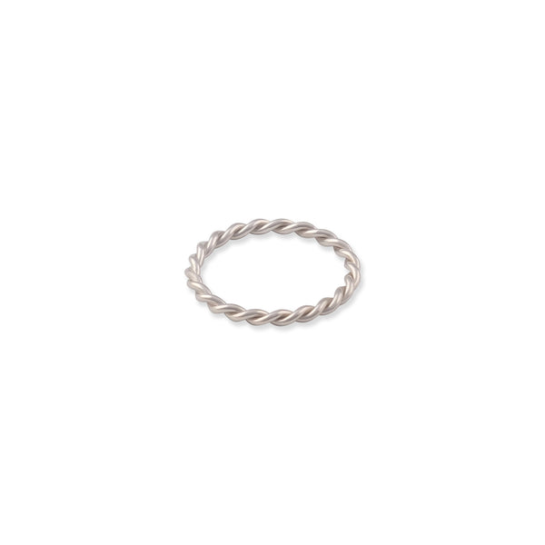 Twisted Thin Ring