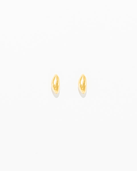 Oval Stone Earrings
