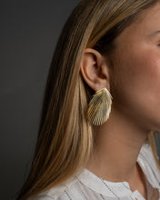 Load image into Gallery viewer, Peacock Feather Earrings
