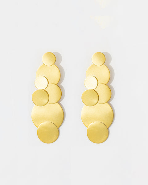 Brincos Chapas Sobrepostas