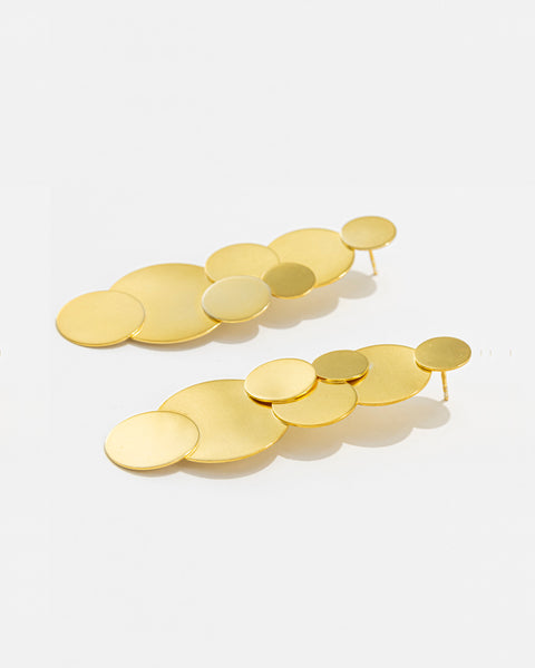 Brincos Chapas Sobrepostas