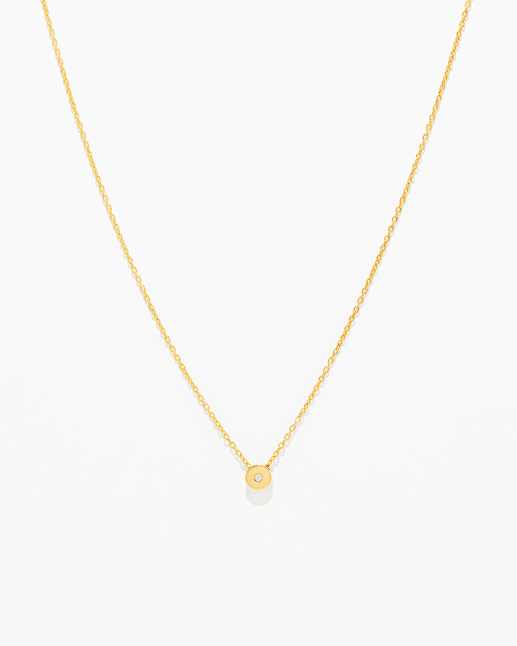 Colar Chapinha com Zircónia