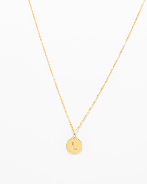 Love Letters Circle Necklace