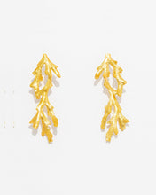Load image into Gallery viewer, Long Coral Reef Earrings
