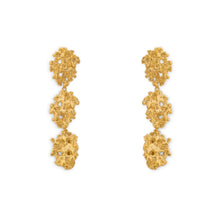 Load image into Gallery viewer, Triple Amalgam Coral Earrings
