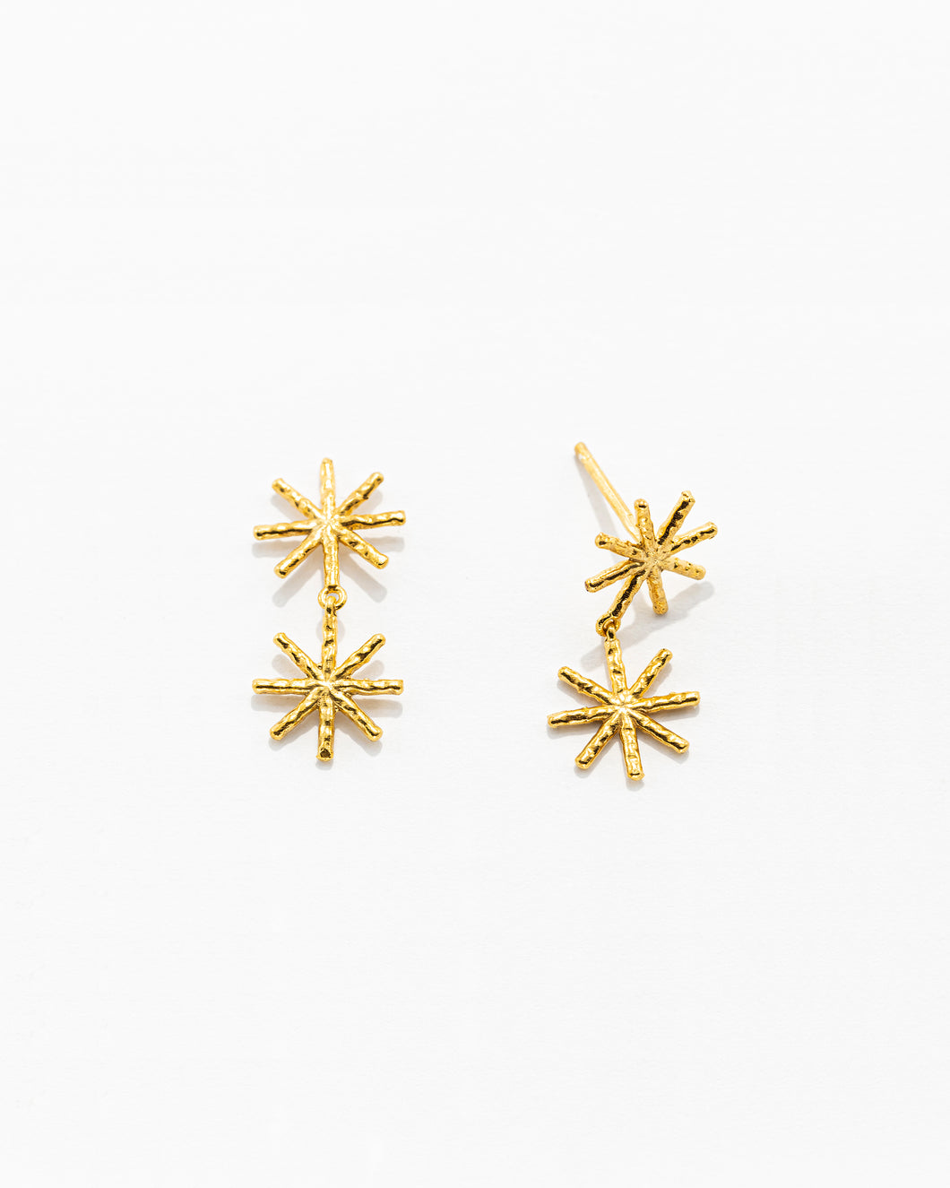 Brincos Mini Estrela Dupla