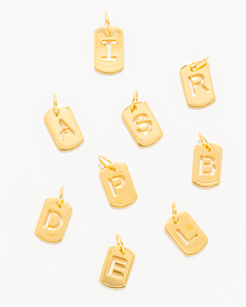 Love Letters Plate Necklace