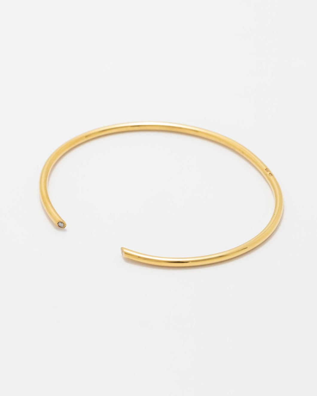 Pulseira Aberta com Zircónias