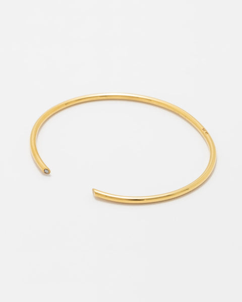 Pulseira Aberta com Zircónias