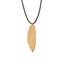 Load image into Gallery viewer, Large Feather Necklace
