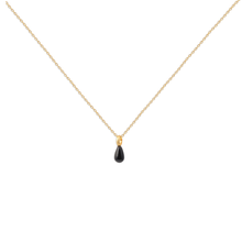 Load image into Gallery viewer, Black Drop Necklace
