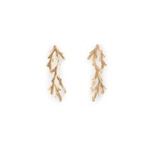 Load image into Gallery viewer, Long Coral Reef Earrings
