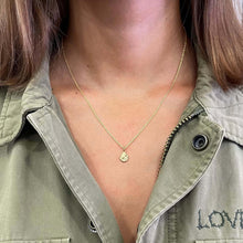 Load image into Gallery viewer, Textured Drop Necklace

